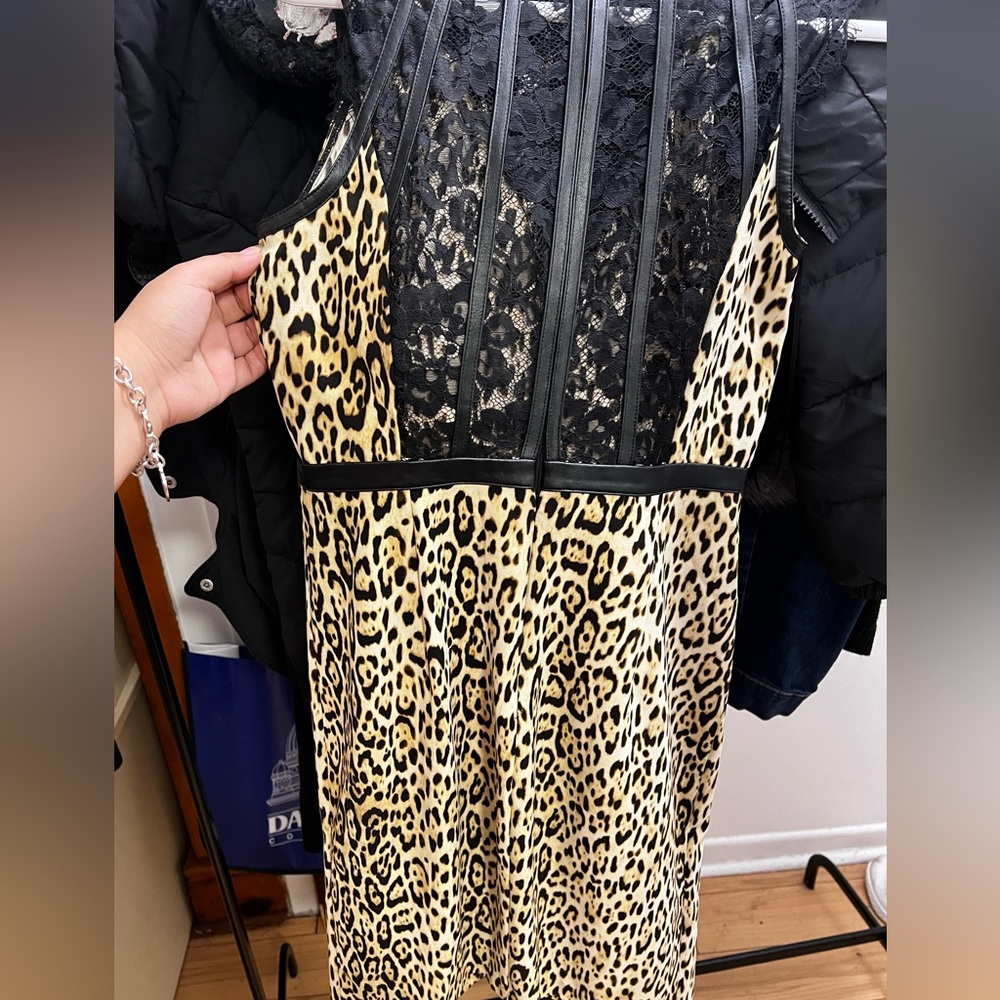 Guess leopard print dress